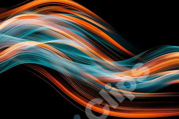 Colorful Light Trails