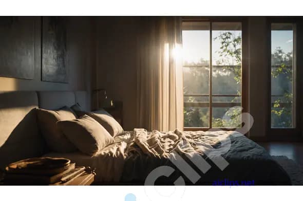 Serene Morning Bedroom