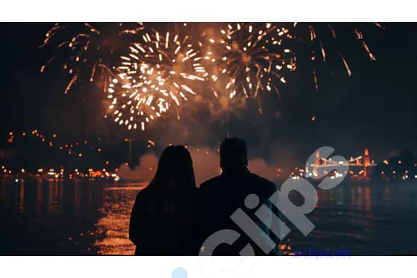 Fireworks Over the City