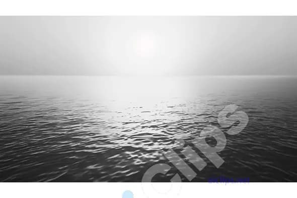 Minimalist Ocean Horizon