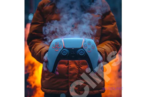 Futuristic Gaming Controller