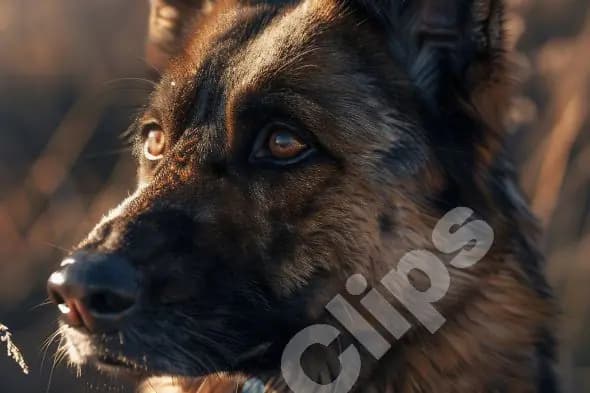 Majestic German Shepherd