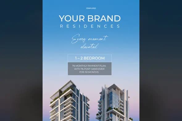 Sophisticated Property Flyer Template