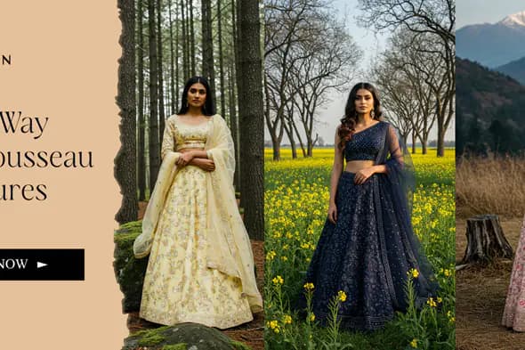 Elegant Bridal Trousseau Collection Banner