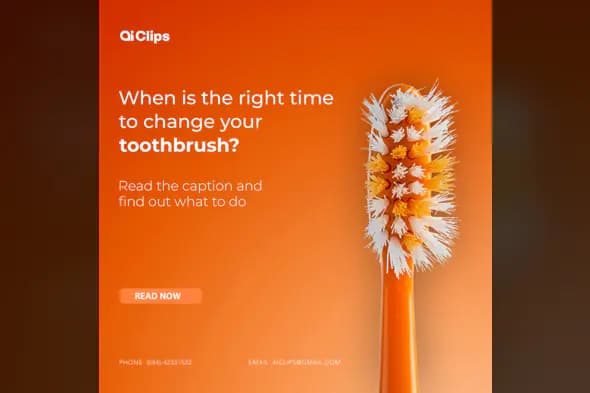 Dental Hygiene Social Media Template