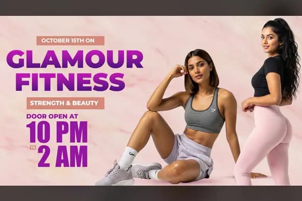 Chic Fitness Studio Event Template