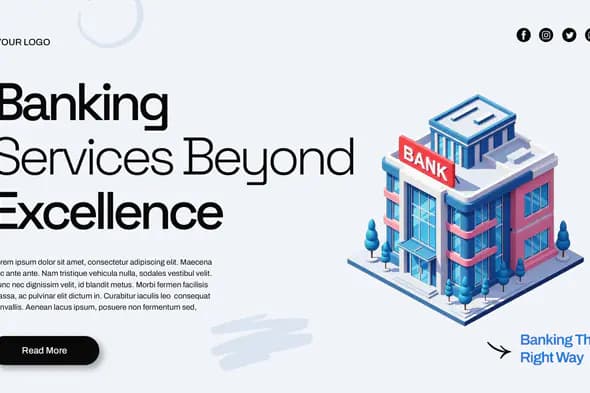 Modern Banking Services Template