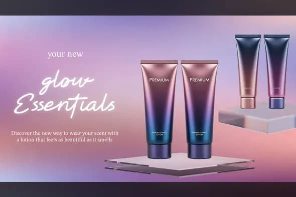 Elegant Cosmetic Product Ad Template