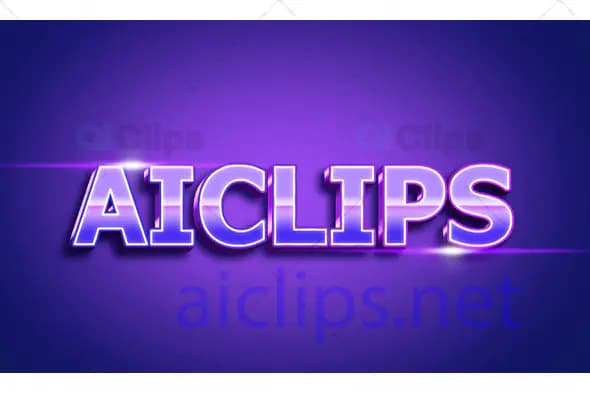 Elegant Glossy Text Effects PSD