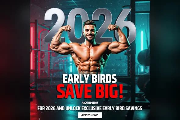 Early Access Fitness Promo Template