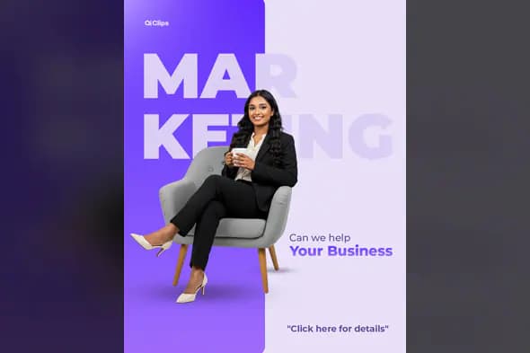 Professional Marketing Template for AIClips