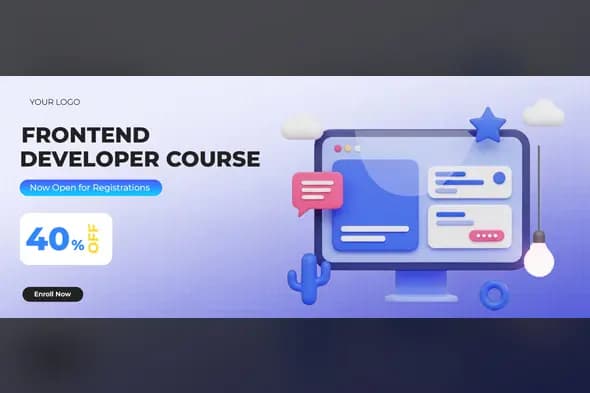 3D Tech Course Promotional Banner