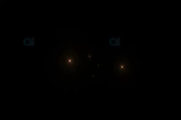 Glowing Light Particle Animation - Subtle Transition Effect