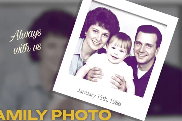 Nostalgic Family Photo Slideshow Template