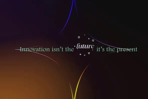 Futuristic Text Animation Template