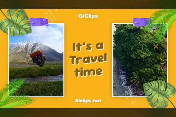 It's a Travel Time Opener Template for After Effects | Vacation Video Slideshow