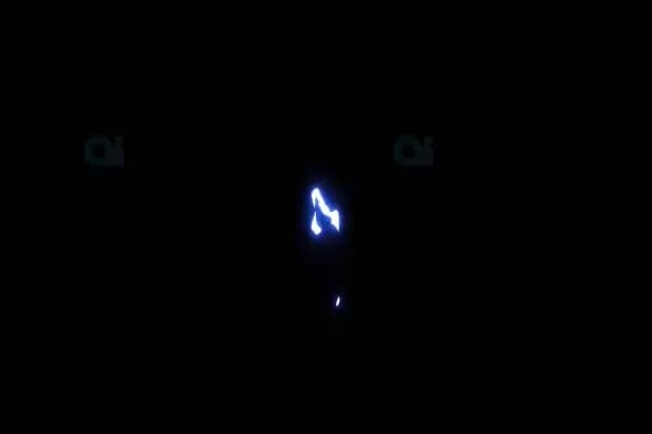 Abstract Glowing Light Burst Animation