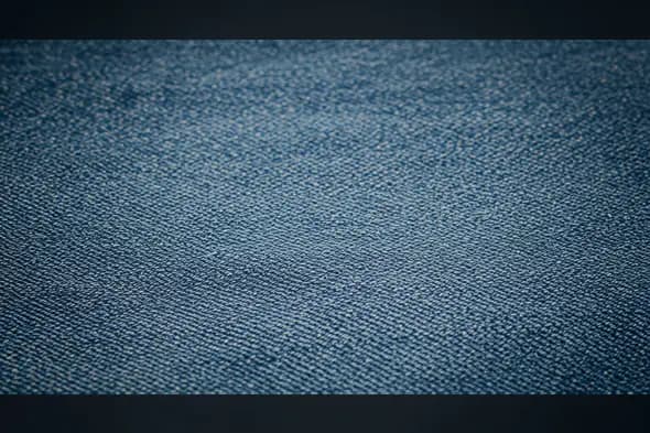 Angled Blue Denim Fabric Background