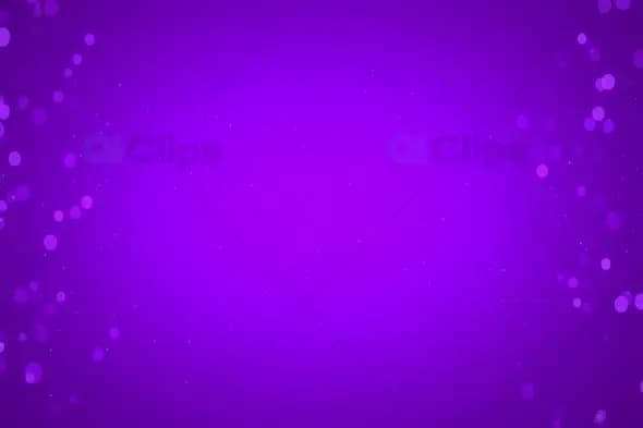 Purple Bokeh Light Particle Background