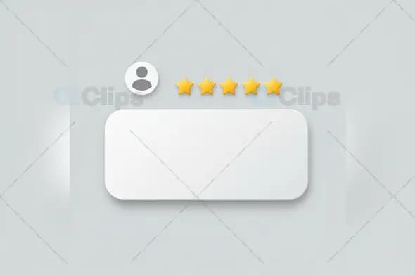 Minimal 5-Star Rating Instagram Review Template