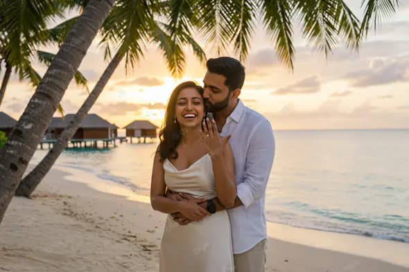 Tropical Paradise Engagement