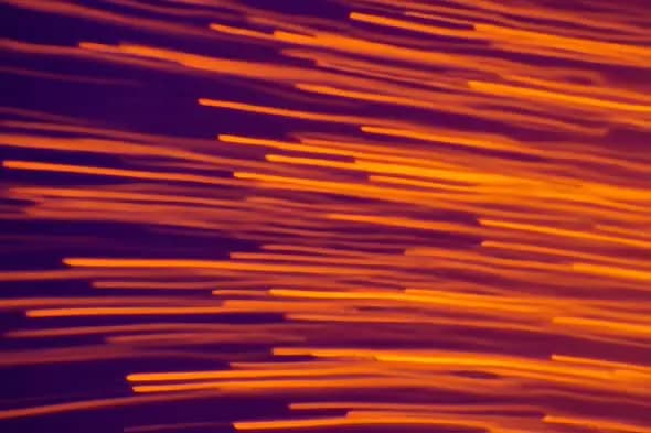 Fiery Horizon Streaks