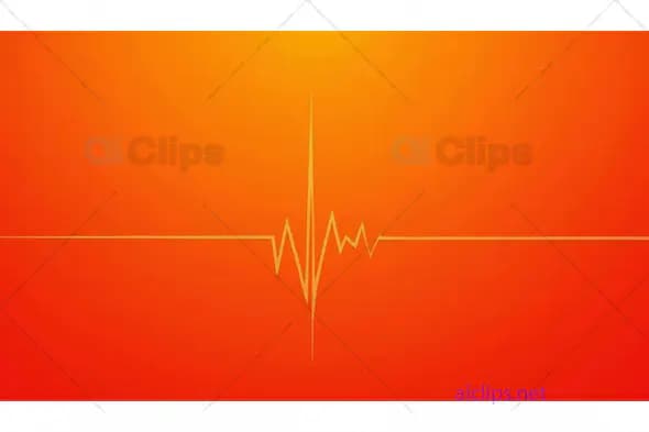 Heartbeat Line Abstract Background