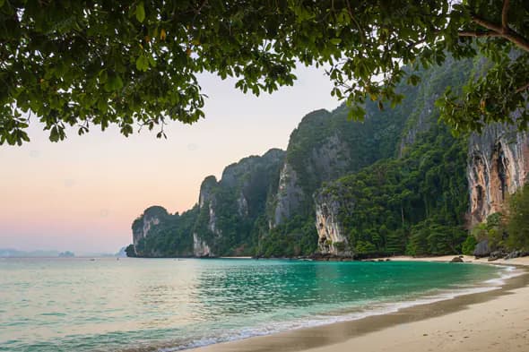 Secluded Tropical Beach Paradise