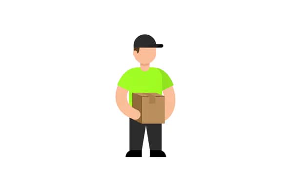 Neon Delivery Vector Icon