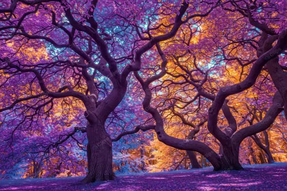 Enchanted Twilight Forest