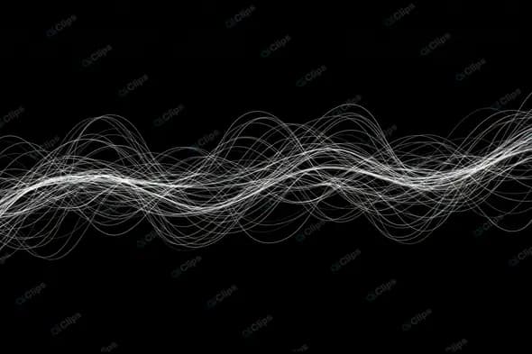 Ethereal White Waveform