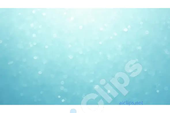 Soft Blue Bokeh Background with Gentle Light Effects